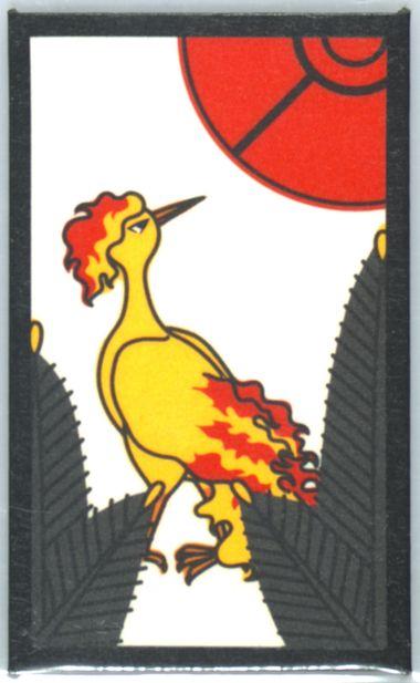 Moltres (January) Pokemon Japanese Hanafuda