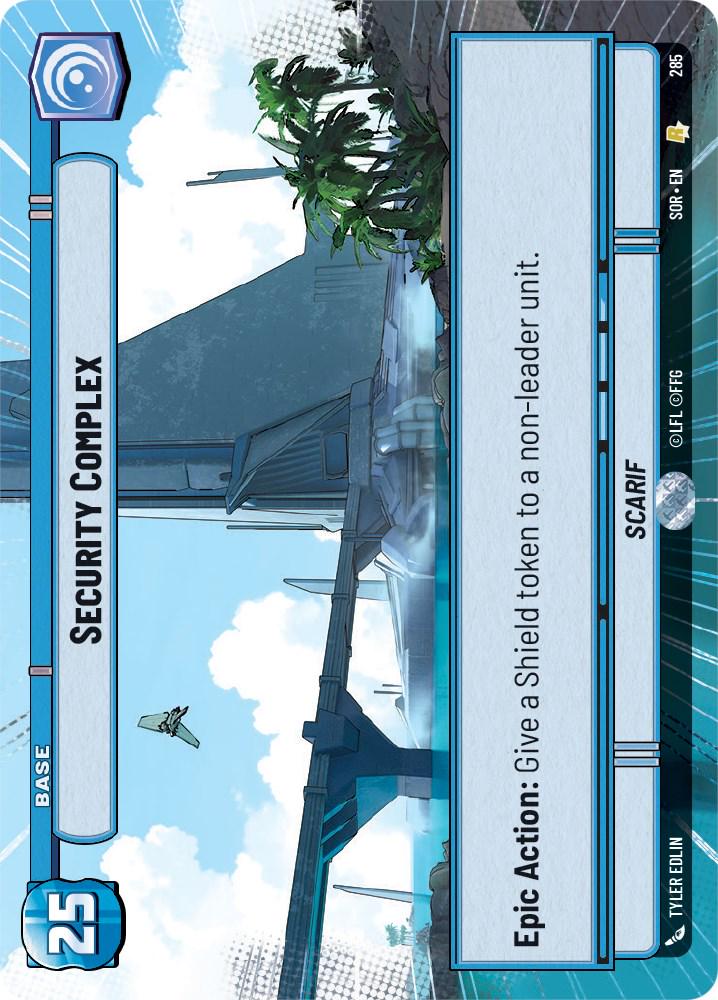 Security Complex [Foil Hyperspace] #285 Star Wars Unlimited: Spark of Rebellion