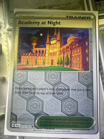 Academy at Night [Reverse Holo] #54 photo