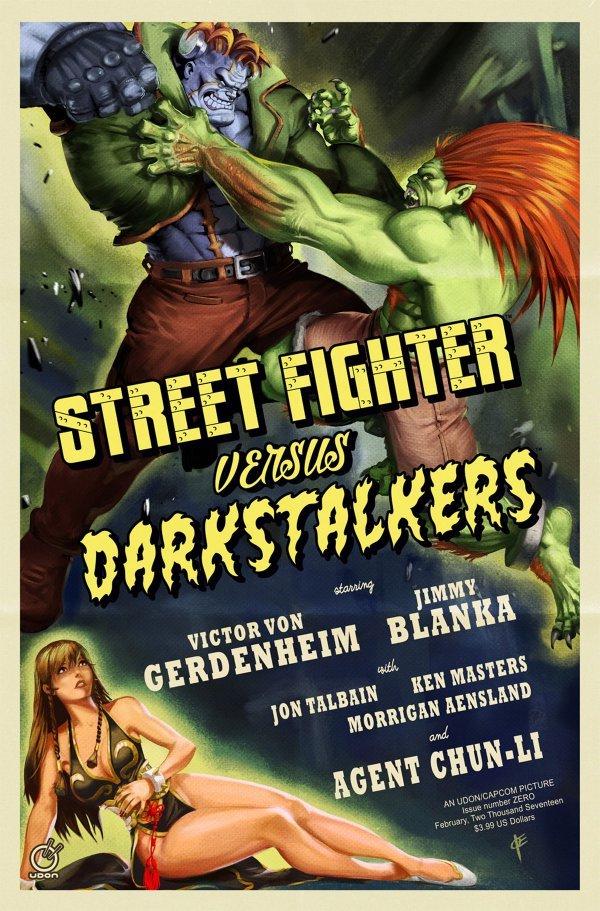 Street Fighter vs Darkstalkers [Vriens] #0 (2017) Comic Books Street Fighter vs Darkstalkers