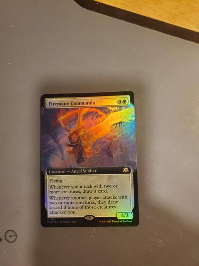 Firemane Commando [Extended Art Foil] #81 photo