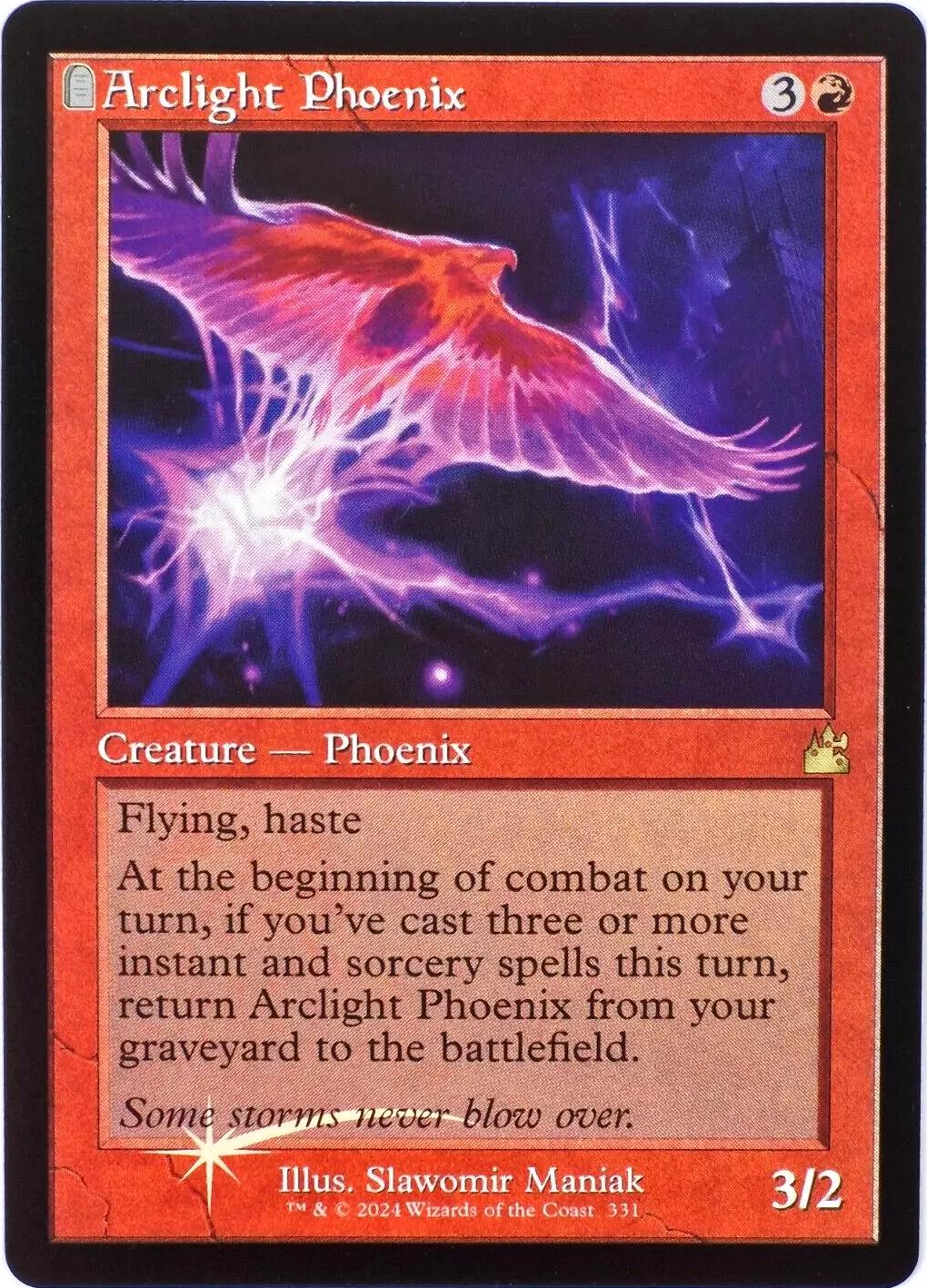 Arclight Phoenix [Retro Frame Foil] #331 Magic Ravnica Remastered