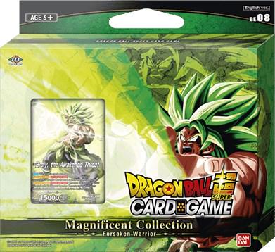 Magnificent Collection: Broly Ver. Expansion Set - Forsaken Warrior  Dragon Ball Super Magnificent Collection Forsaken Warrior