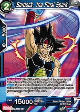 Bardock, the Final Spark DB3-028 Dragon Ball Super Giant Force