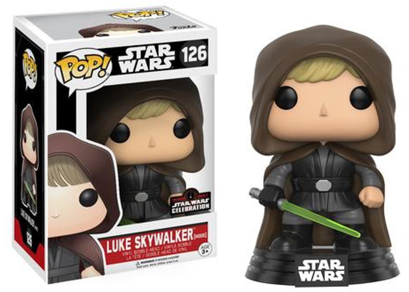 Luke Skywalker Hooded #126 Funko POP Star Wars