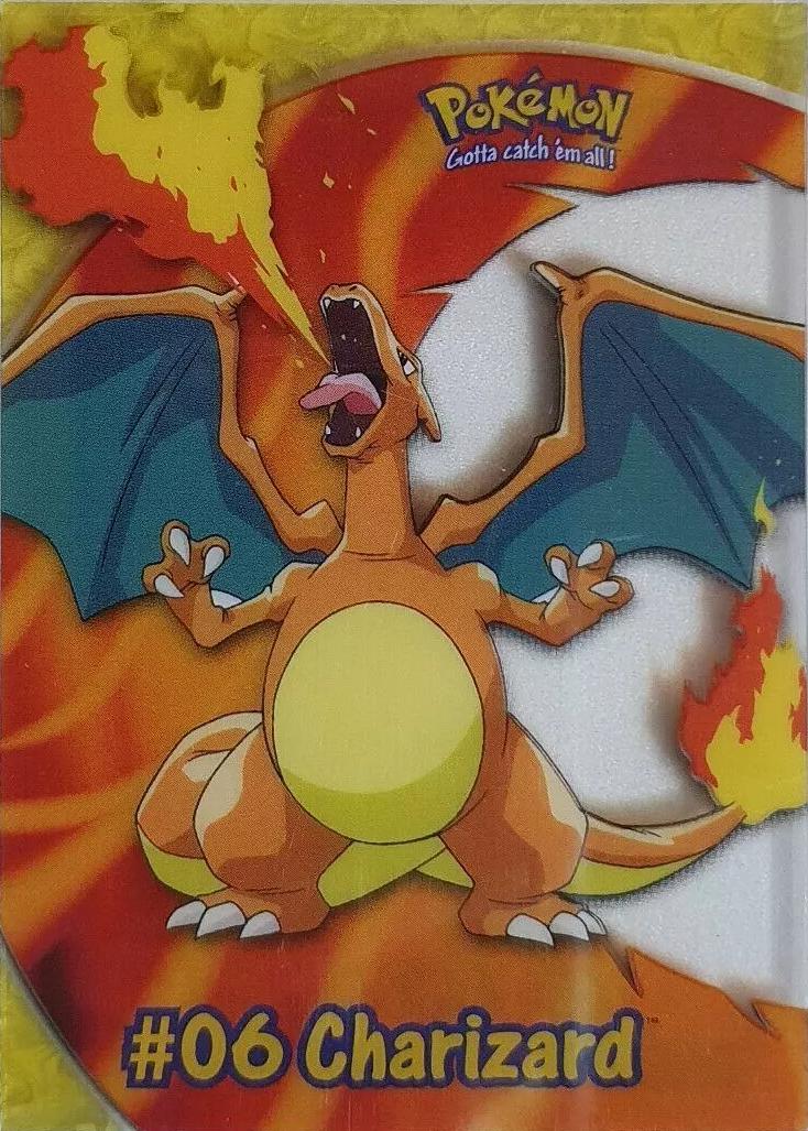 Charizard #PC3 Pokemon 2000 Topps TV Clear