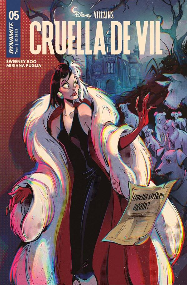 Disney Villains: Cruella De Vil [Lusky] #5 (2024) Comic Books Disney Villains: Cruella De Vil