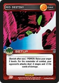 Red Destiny [Foil] C44 Dragon Ball Z Heroes and Villians