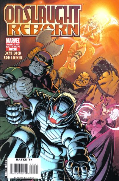 Onslaught Reborn [McGuinness] #3 (2007) Comic Books Onslaught Reborn