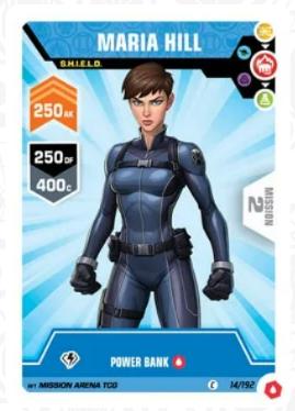 Maria Hill #14 Marvel 2022 Mission Arena