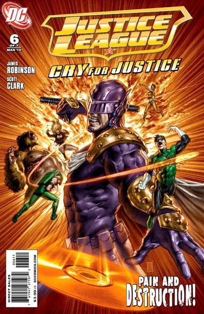 Justice League: Cry For Justice #6 (2010) Comic Books Justice League: Cry For Justice