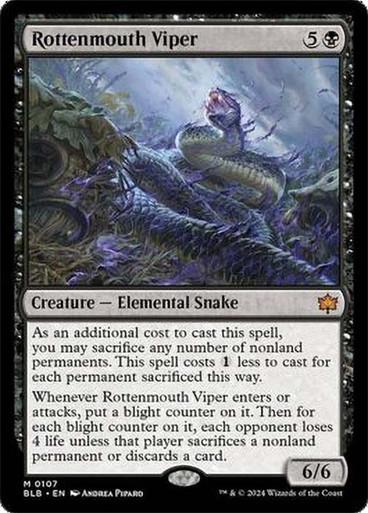 Rottenmouth Viper #107 Magic Bloomburrow