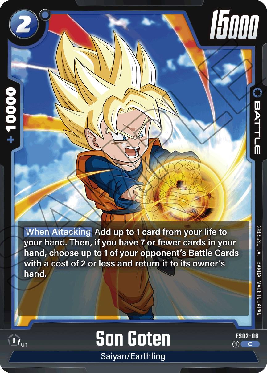 Son Goten - FS02-06 FS02-06 Dragon Ball Fusion World Starter Deck: Vegeta