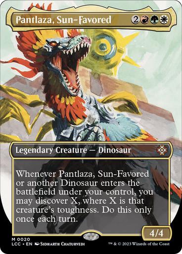 Pantlaza, Sun-Favored #20 Magic Lost Caverns of Ixalan Commander