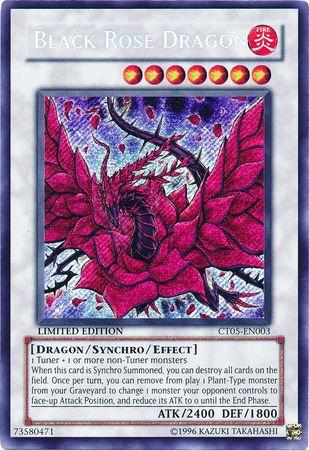 Black Rose Dragon CT05-EN003 YuGiOh Collectible Tins 2008