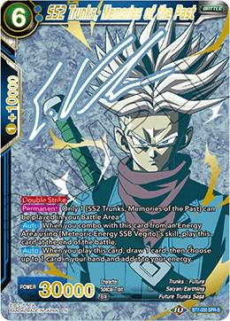 SS2 Trunks, Memories of the Past [SPR Signature] BT7-030 Dragon Ball Super Assault of the Saiyans