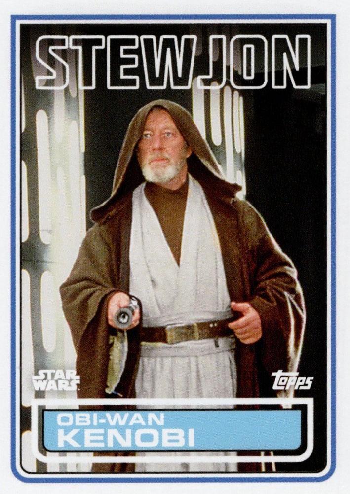 Obi-Wan Kenobi #138 Star Wars 2023 Topps Throwback Thursday