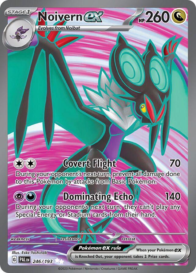 Noivern ex #246 Pokemon Paldea Evolved