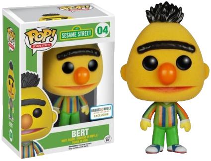 Bert [Flocked] #4 Funko POP Sesame Street