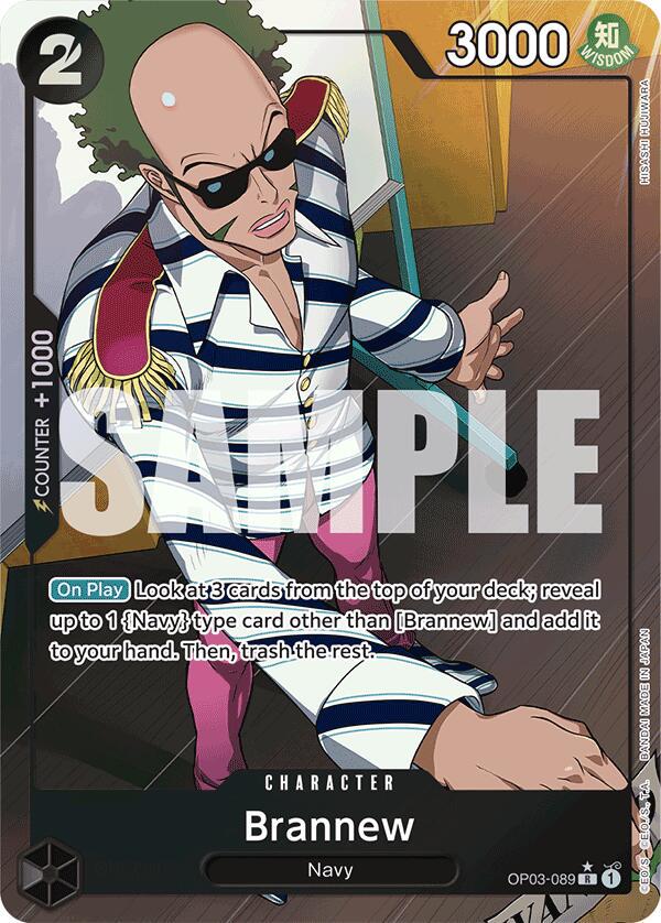 Brannew [Full Art] OP03-089 One Piece Premium Booster