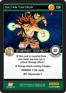 Saiyan Tantrum C58 Dragon Ball Z Vengeance