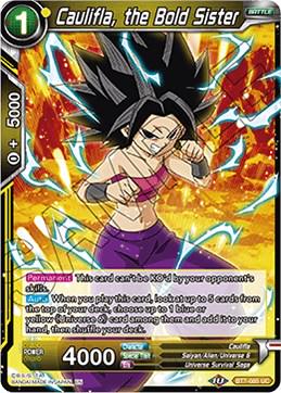 Caulifla, the Bold Sister BT7-085 Dragon Ball Super Assault of the Saiyans