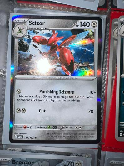 Scizor [Holo] #141 photo