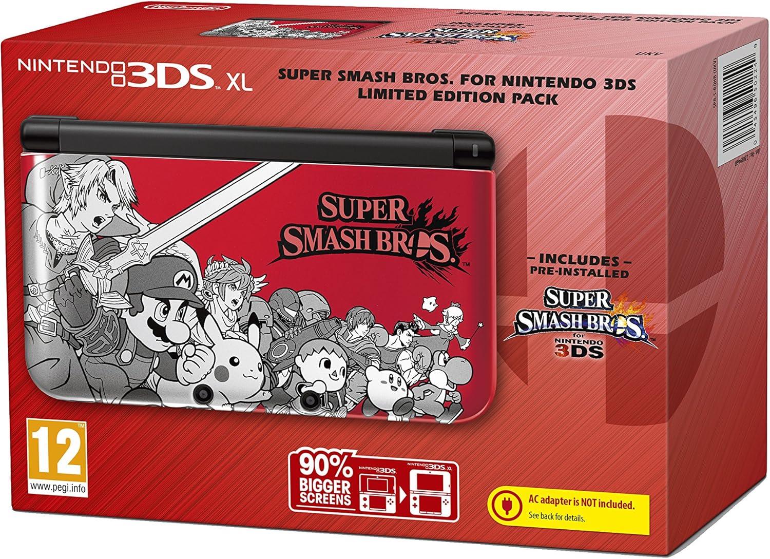 Nintendo 3DS XL Super Smash Bros. Limited Edition Pack PAL Nintendo 3DS