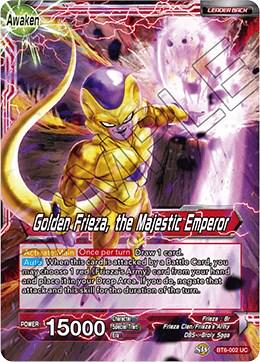 Frieza // Golden Frieza, the Majestic Emperor [Foil] BT6-002 Dragon Ball Super Destroyer Kings