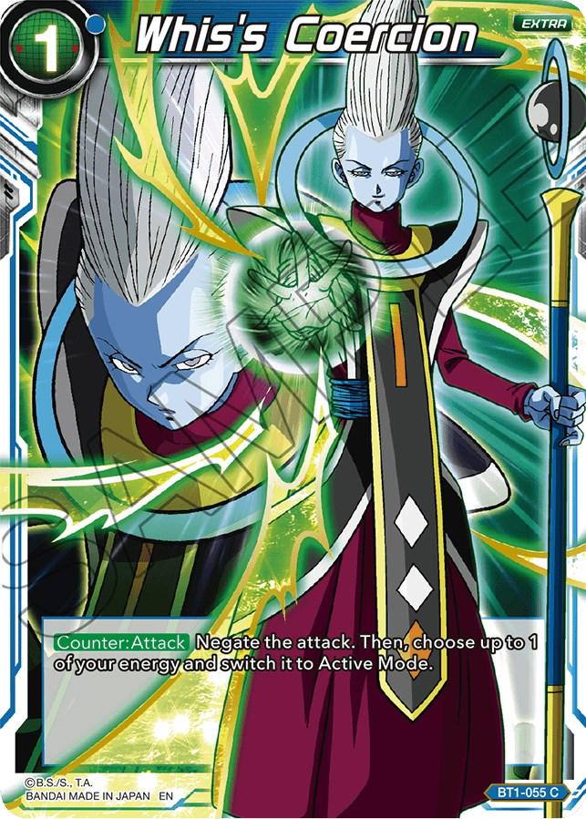 Whis's Coercion [Alternate Art] BT1-055 Dragon Ball Super Expansion Set: Special Anniversary Box