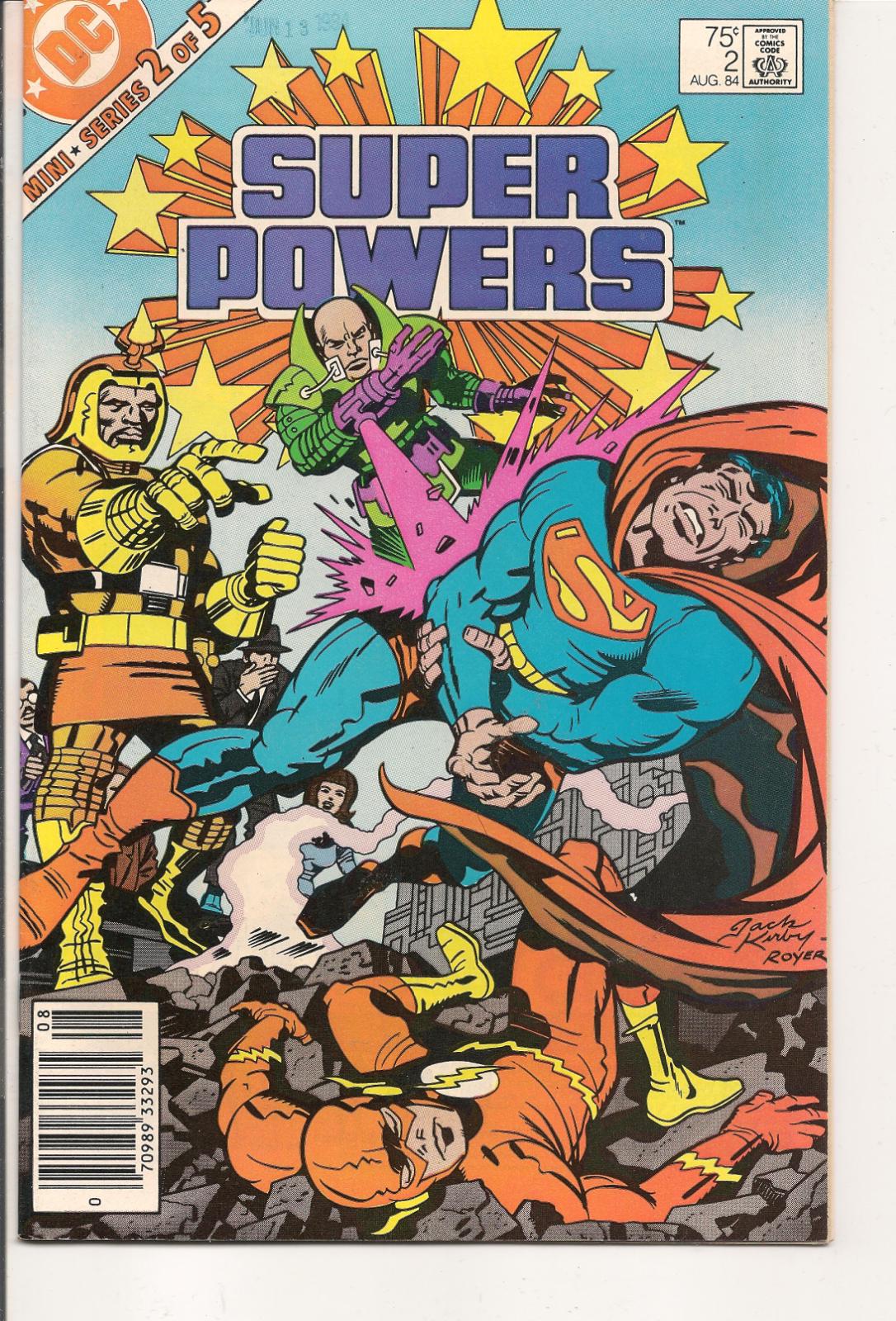 Super Powers [Newsstand] #2 (1984) Comic Books Super Powers