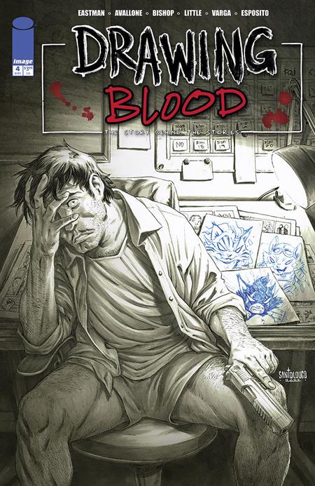 Drawing Blood [Santolouco] #4 (2024) Comic Books Drawing Blood