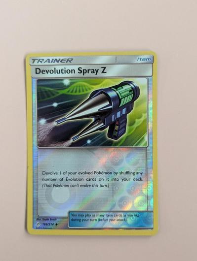 Devolution Spray Z [Reverse Holo] #166 photo