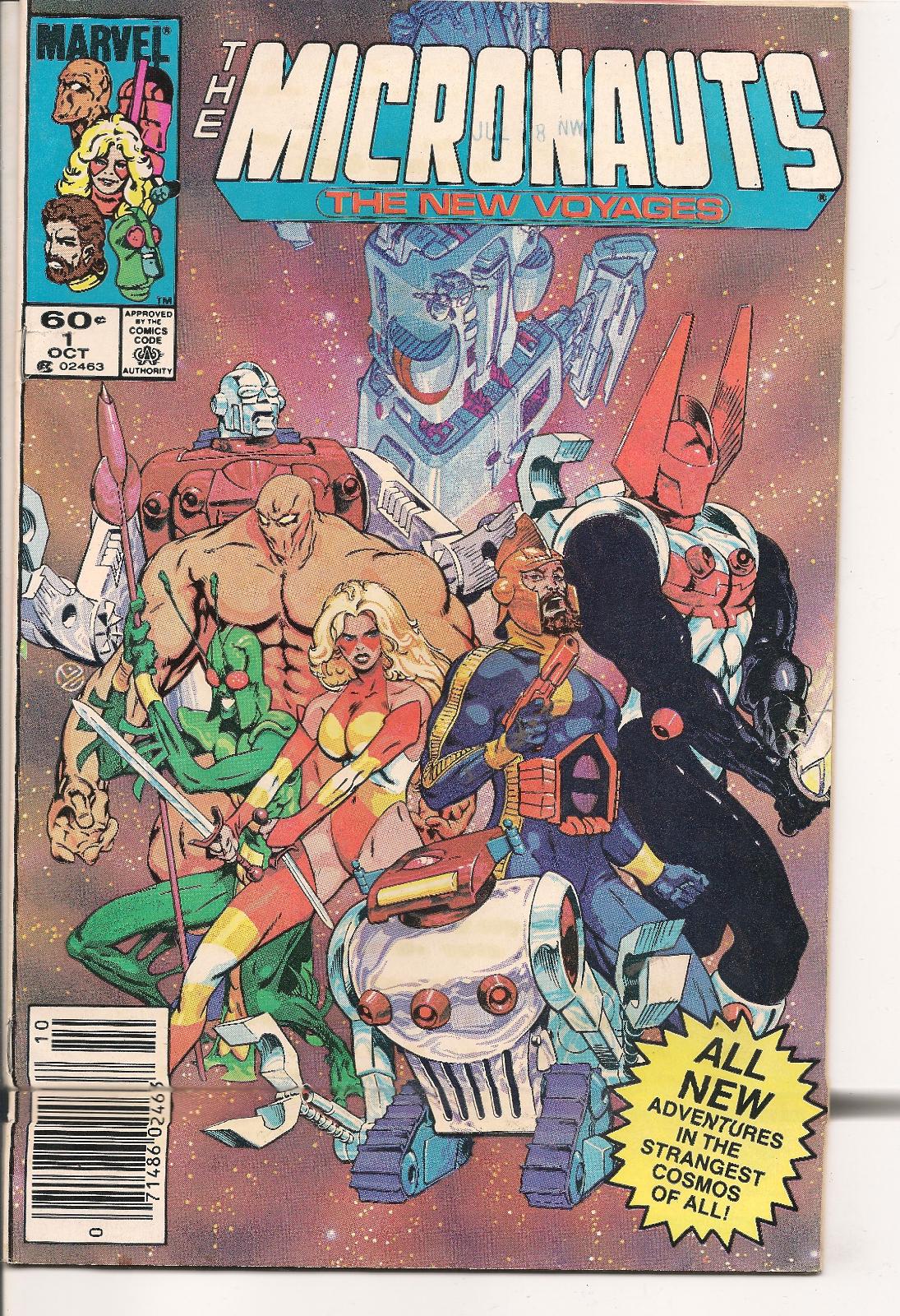 The Micronauts The New Voyages [Newsstand] #1 (1984) Comic Books Micronauts: The New Voyages