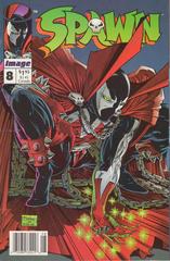 Spawn [Newsstand] #8 (1993) Comic Books Spawn Prices