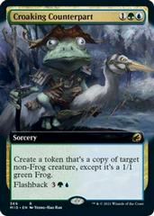 Croaking Counterpart [Extended Art] Magic Innistrad: Midnight Hunt Prices