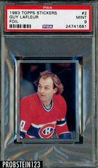 Guy Lafleur [Foil] Hockey Cards 1983 Topps Stickers Prices