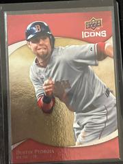 Dustin Pedroia #35 Baseball Cards 2009 Upper Deck Icons Prices