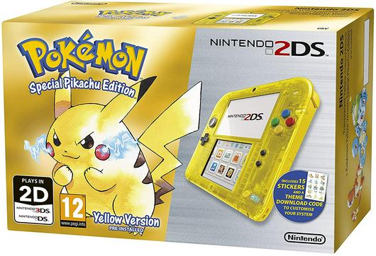 Nintendo 2DS Pokemon Special Pikachu Edition Cover Art