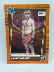 Paddy Pimblett [Orange] Ufc Cards 2022 Panini Donruss UFC Prices