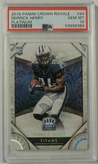 Derrick Henry [Platinum] #94 Football Cards 2016 Panini Crown Royale Prices