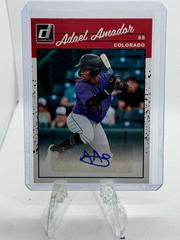 Adael Amador Baseball Cards 2023 Panini Donruss Retro 1990 Signatures Prices