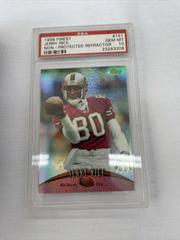 Jerry Rice [Non Protected Refractor] #151 Football Cards 1998 Topps Finest Prices