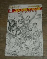 Justice League [Sketch Cover] Comic Books Justice League Prices