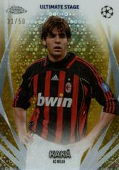 Kaka [Gold] #USC-3 Soccer Cards 2023 Topps UEFA Club Ultimate Stage Prices