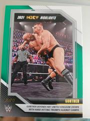 Gunther #10 [Green] Wrestling Cards 2022 Panini NXT WWE Prices