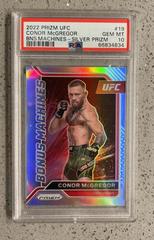 Conor McGregor [Silver] #19 Ufc Cards 2022 Panini Prizm UFC Bonus Machines Prices