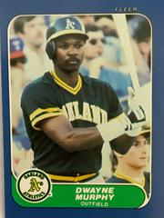 Dwayne Murphy #90 Baseball Cards 1986 Fleer Mini Prices