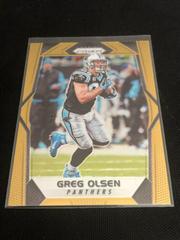 Greg Olsen [Gold Prizm] Football Cards 2017 Panini Prizm Prices