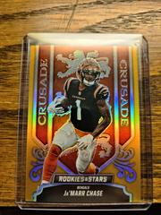 Ja'Marr Chase [Gold] #CR-7 Football Cards 2023 Panini Rookies & Stars Crusade Silver Prices
